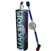 Leak Stop Freon R410A Refrigerant 28.2oz Disposable One Step Can With Gauge & Hose 1/4" Connection