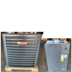 3.5 Ton Goodman Central Air GSX160421 Condenser (6025), CAPF4860C6 Vertical Cased Coil (0654), TX Valve (T)