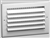 Ceiling Supply Grille 10" x 6"