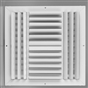 Ceiling Supply Grille 12" x 12" Four Way