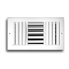 Ceiling Supply Grille 10" x 10" Three Way