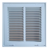 Return Air Filter Grille 10" x 10" White