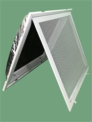 Return Air Perforated Ceiling T-Bar Lay In Filter Back Grille 24" x 24", 4031FG-2MLD