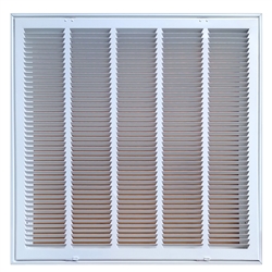 Return Air Filter Grille 20" x 20" White