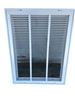 Return Air Filter Grille 12" x 24" White