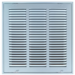 Return Air Filter Grille Special Order White, No Dimension Greater Than 29"