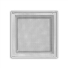 Return Air Perforated Ceiling T-bar Lay In Filter Back Grille With Duct Board Back 24" x 24", 4030FG