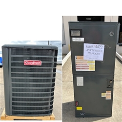 4 Ton Goodman 15 SEER Heat Pump System GSZ140481 (7166), AVPTC61D14 (6261) Variable Speed  (T)