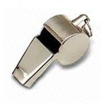 Nickel Plated Whistle