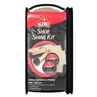 KIWI Black Shoe Shine Kit