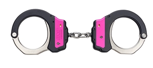 ASP Ultra Chain Identifier Handcuffs- Pink (56003)