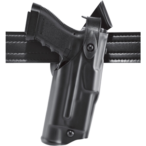 Safariland Model 6360-3832 ALS Mid-Rise, Level III Retention Duty Holster STX TAC HIGH GLOSS BLACK