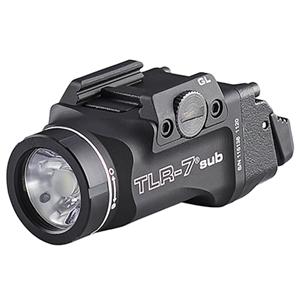 Streamlight TLR-7® SUB Ultra-Compact Tactical Gun Light Glock 43X MOS/48 MOS