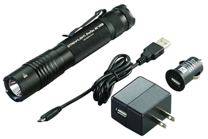 Streamlight Protac HL USB Flashlight - w/ USB/AC/DC Chargers