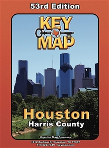 Harris County Houston Key Map - 53rd Edition