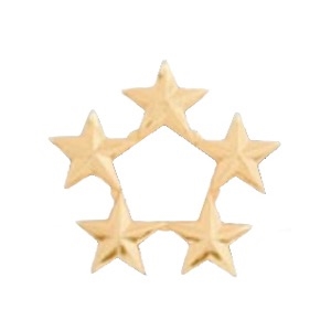 3/8" Cluster Stars