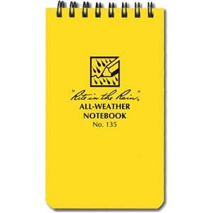 Rite In The Rain Pocket Notebook 135 (3" x 5") - Yellow