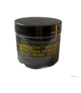 Fluorescent Invisible Detection Powder Black