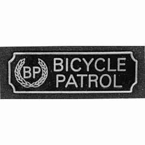 Bicycle Patrol Award Bar