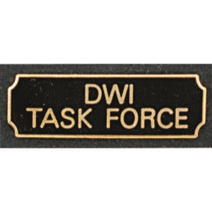 DWI Task Force Award Bar