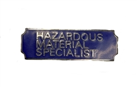 Hazardous Material Specialist Award Bar