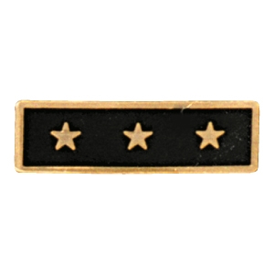 Slim Gold 3 Star Award Bar