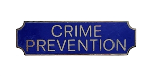 Crime Prevention Award Bar