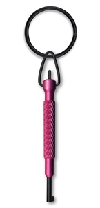 Zak Tool Aluminum Swivel Key – Pink