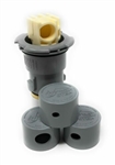 VANQUISH STEP NOZZLE WITH CAPS GRY