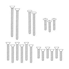 MDX2 SCREW PACK COMPLETE FOR ALL CONCRETE