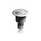 POOL VALET NOZZLE THREADED RETAINER RING, GRAY
