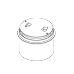 PARALEVEL DECK RING AND LID WHITE