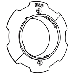 LOCKING RING 3" CONC LED