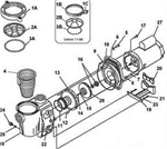 075256 Pentair  Pump replacement parts