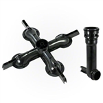 Manifold bottom pipe assembly outlet 3