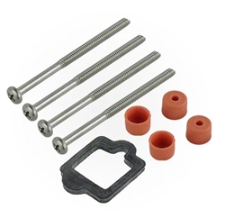 Hardware gasket assy kit contains: 3 screws 3 spacer and drive gasket