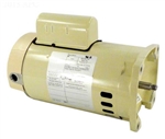 11 2HP Motor  Single Speed Sq Flg 115 230 Volt Almond