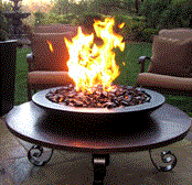 Caldera 43 x17h Fire Pit Copper