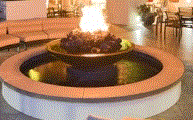 Essex 48 Inch 360 degree Fire Water Bowl Concrete