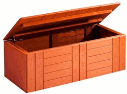 Envirotech storage chest Redwood color