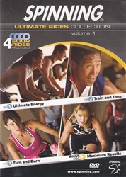 Spinning Ultimate Rides Collection volume 1 - 4 DVD Set