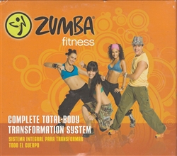 Zumba Complete Total Body Transformation System 3 DVD Set
