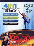 Bosu 4 in 1 Workout DVD with Bonus Xplode Workout