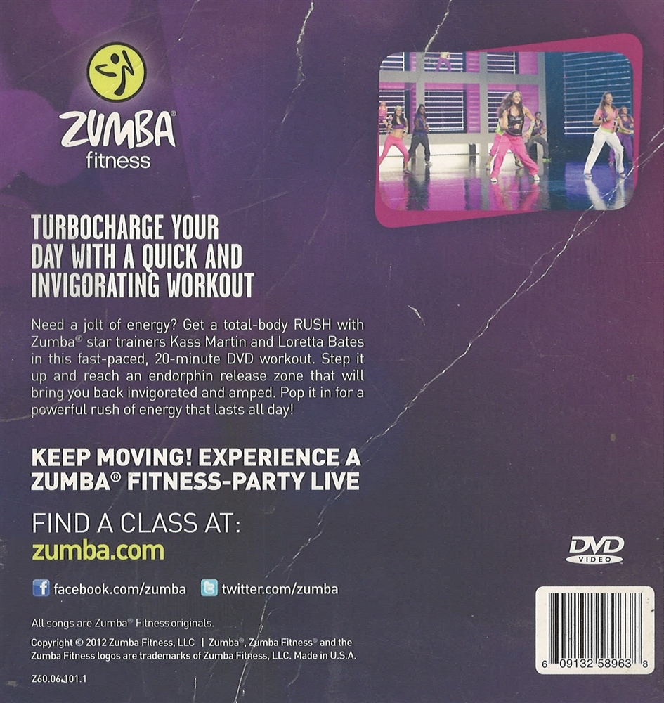 Zumba Rush DVD
