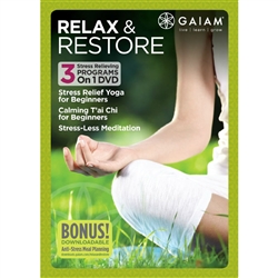 Gaiam Relax and Restore Stress Reducing DVD