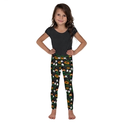 Halloween - Happy Hulaween Toddler & Youth Leggings