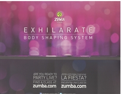 Zumba Exhilarate Body Shaping System 4 DVD Set