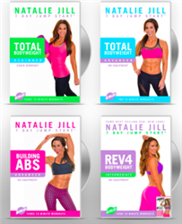 Natalie Jill 7 Day Jumpstart Complete Set (4 DVDs)