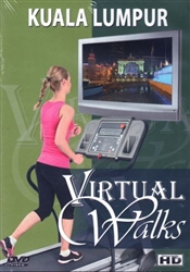 Kuala Lumpur Virtual Walk Treadmill or Elliptical Workout - The Ambient Collection