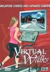 Singapore Chinese and Japanese Garden Virtual Walk Treadmill or Elliptical Workout - The Ambient Collection